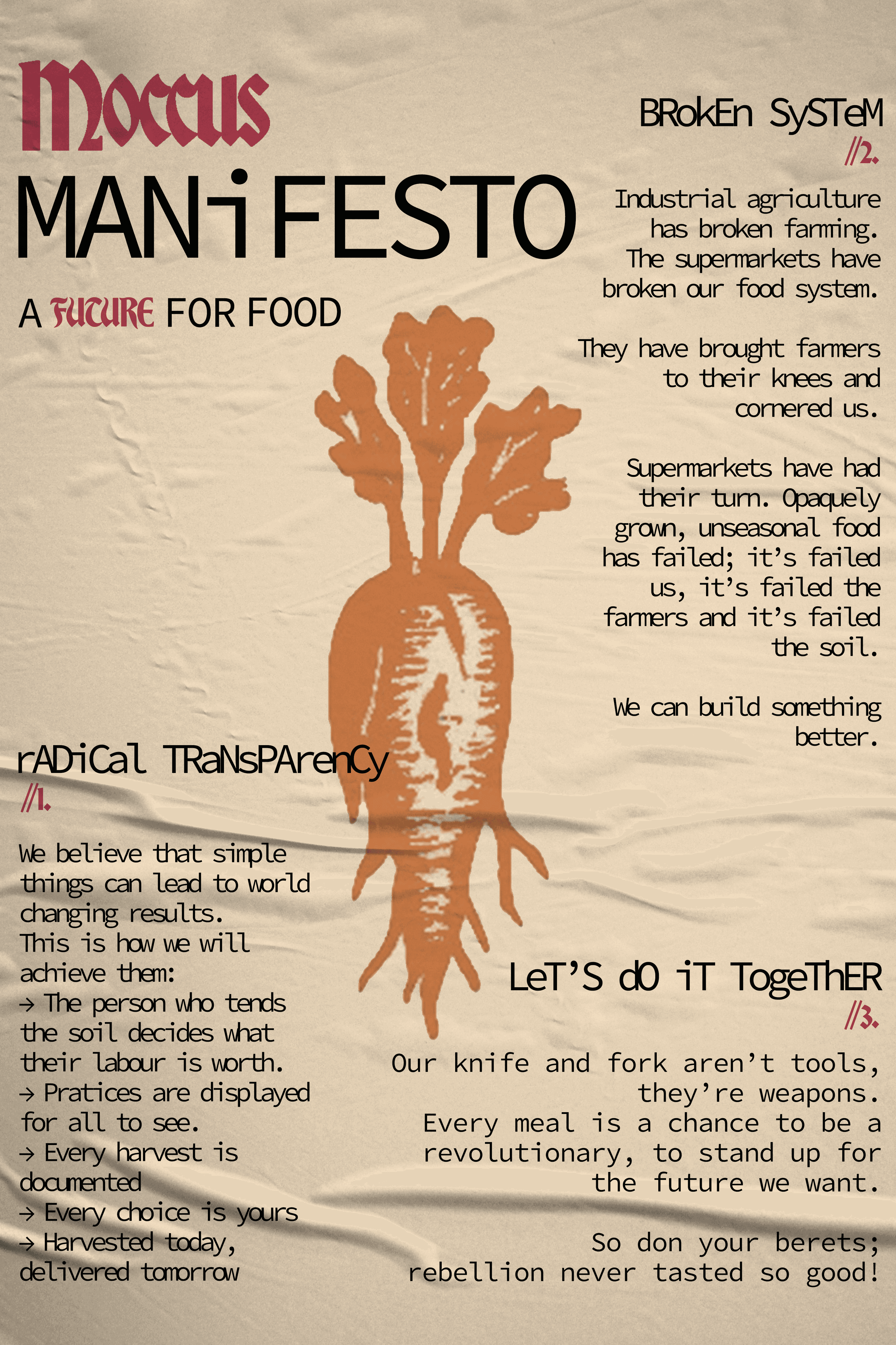 Moccus Manifesto